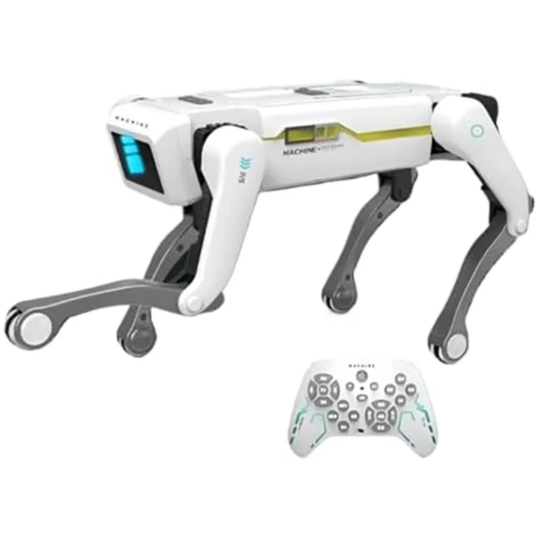 Chien robot interactif : voix, capteurs, jeux